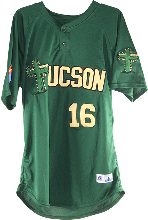 Rawlings Adult Full Button Game Blank Jersey Forest Green